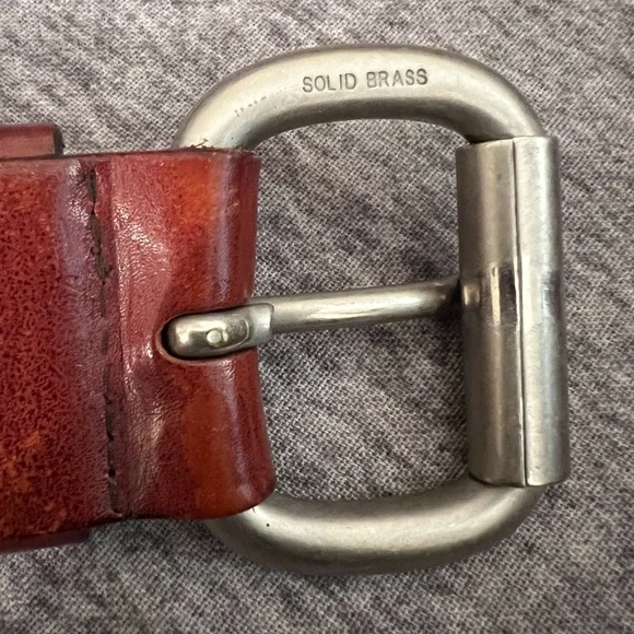 RELIC Men’s Sz 34 Brown Genuine Leather Belt - Picture 6 of 12